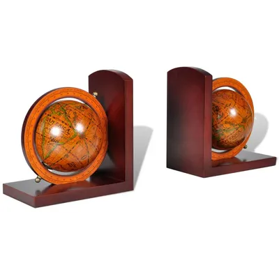   Globe Bookend, 2 pcs.