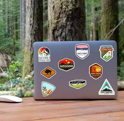 1 0 0 Pcs National Parks Sticker Set, Waterproof Vinyl Decals For Outdoor Adventure Hiking Camping For Water Bottles Laptops Cars And Travel Gear Clearance Sale
