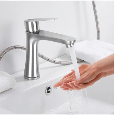 1 Stück 60 Cm Wasserhahn-Schlauch Aus Edelstahl, Flexibler Und Langlebiger Anschluss Für Küche Und Bad-Partyzubehör-Set