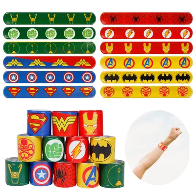 Snap Bracelets Set - 24-Piece Bracelet Party Set