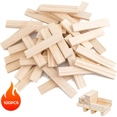 100-Piece Building Block Set For Creative Constructions And Building Projects