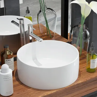   Round Ceramic Washbasin