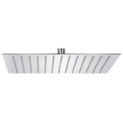   Stainless Steel Rain Shower Head 304 Square   Stainless Steel Rain Shower Head