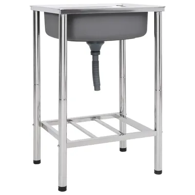   Stainless Steel Camping Sink with Faucet