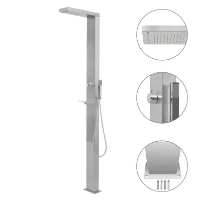   Garden Shower Stainless Steel Square