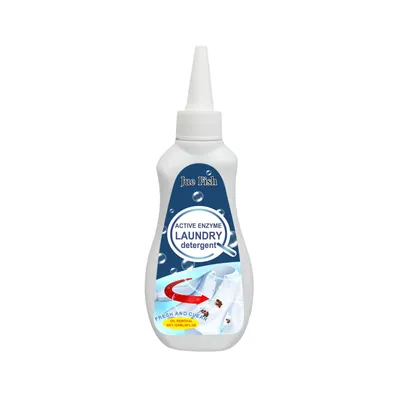 JueFish Active Enzyme Stain Remover For Clothes - Cleans Oil Stains, Sweat Stains, Pen Stains, And Beverage Stains.