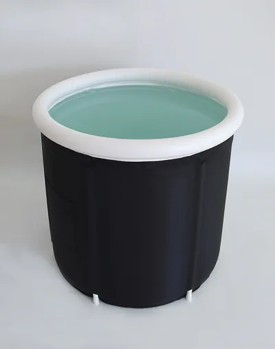 Black Folding Bath Tub,  Thickened Bathing Tub, Home Folding Bath