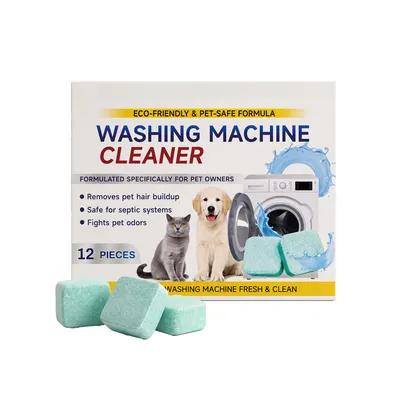 Washing Machine Cleaning Tablets Remove Odors, Eliminate Lint And Dirt From The Inner Drum Without Disassembly, And Clean Away Lint And Impurities.