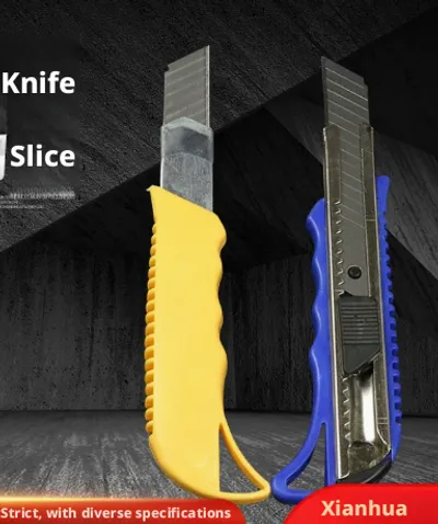 Push and twist utility knife-pp-random color-1