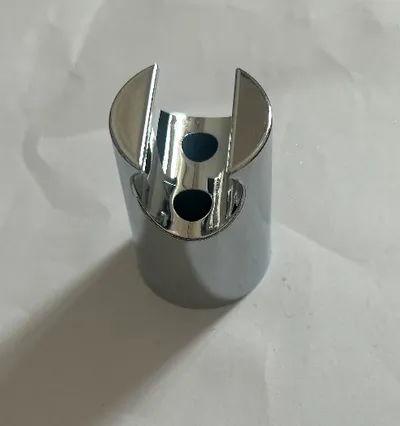Round head shower base-silver-ABS plating-1 piece