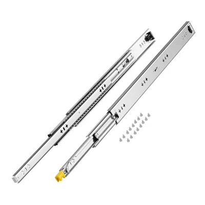 1 Pair 16-60 In Drawer Slides Ball Bearing Full Extension