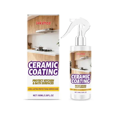 JAKEHOE Stainless Steel Ceramic Coating Spray Daily Stain And Rust Removal, Gentle Cleaning Spray For Household Use