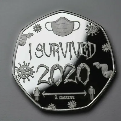  Silver Golden Commemoratives Copy Coins Gift for Friends Family Collectors I Survived Gifts