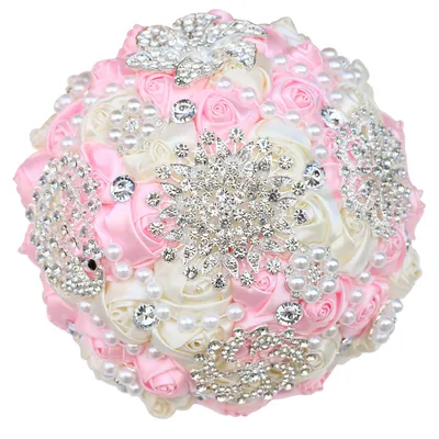  European And American Rhinestone Bridal Bouquets Wedding Supplies Creative Bouquets