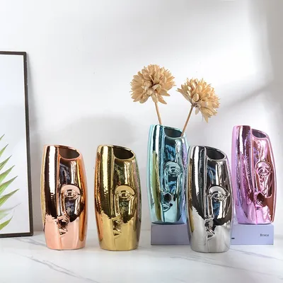 Ceramic Dried-flower Vase, Home And Guesthouse Living Room Decoration