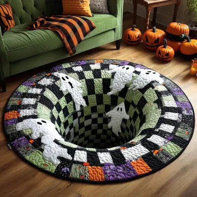 Household 3D Visual Halloween Floor Mat