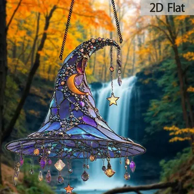 Angel Warrior Bird Of Paradise Floral Fragrance Stained Glass Sun Catcher