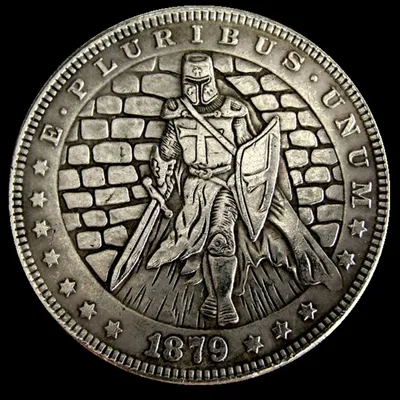 Antique-style Craft Coins Silver Dollars And Brass Coins With A Silver Finish