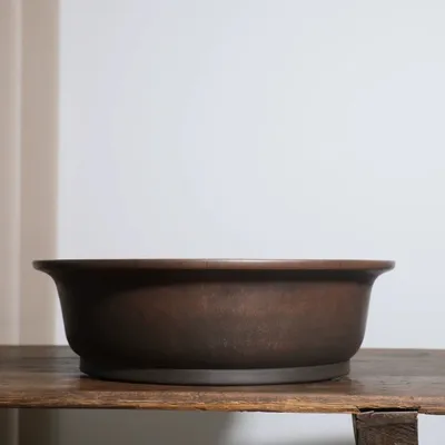 Simple Elegant And Sophisticated Purple Clay Flower Pot
