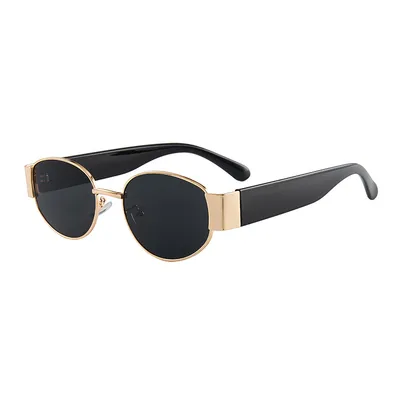  Trendy Small Frame Round Sunglasses Women Men Luxury