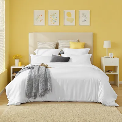 2-Pack White & Pink 3-Piece Bohemian Bedding Sets.Crafted From Durable, Abrasion-resistant Fabric That Maintains Exceptional Softness For Comfortable Sleep. Skin-friendly.