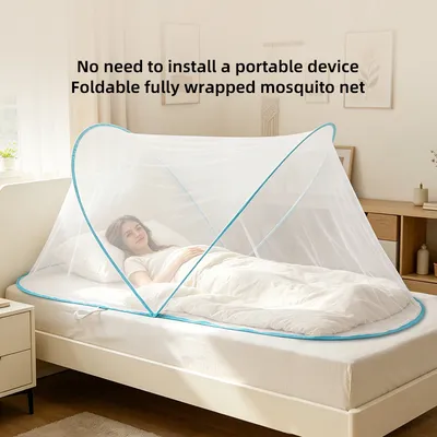 Full-Coverage, No-Installation, Easy-to-Use Mosquito Net For Student Dorm Rooms And Home Bedrooms
