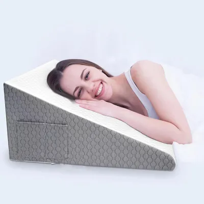 Triangular Bolster Pillow Cross-border Conical Design For Elderly Care And Repositioning