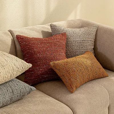 Retro Circular Yarn-textured Pillowcase