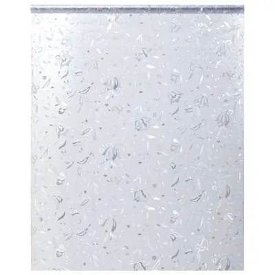   Window Film Matte Floral Pattern PVC   Window Film Matte