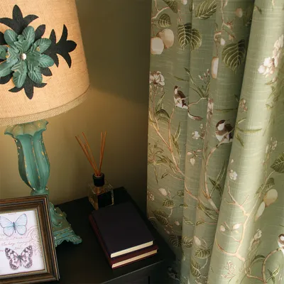 American Country Rustic Style Curtains