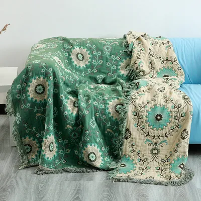 Cotton Yarn Sofa Cover Towel Multifunctional Nordic Simple