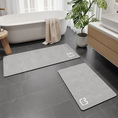 New Diatomaceous Earth Non-slip Bathroom Floor Mat