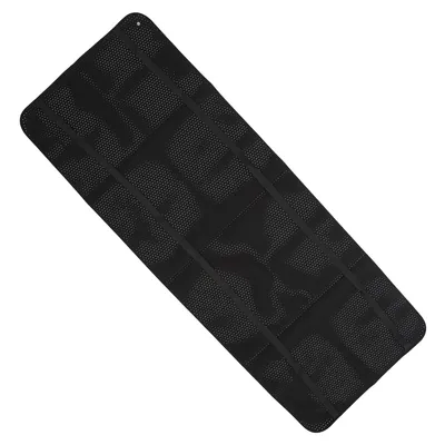 Grounding Sheet Breathable Hole Anxiety Relief Improves Digestion Meditation Grounding Mat With 16.4ft Cable For Sleeping Black