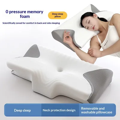 New Slow-rebound Zero-pressure Memory Foam Pillow
