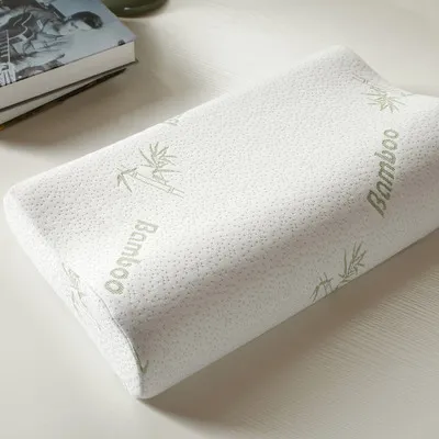 Bamboo Fiber Slow Rebound Memory Cervical Pillow For Neck Protection