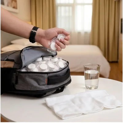 200 Compressed Towels, Portable Travel Towels For Hotel Vacations, 200-Pack Of Compact Disposable Towels, Practical Compression Towels