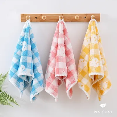 Absorbent Home-Use New Jacquard Coral Fleece Towel