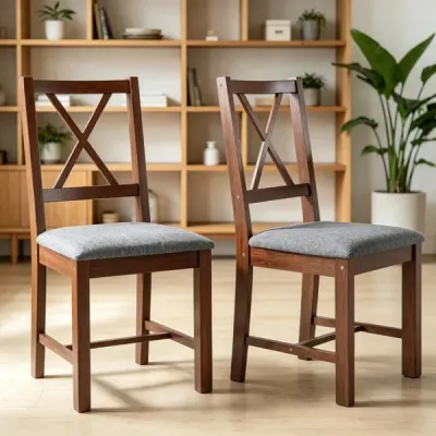 2 Pcs Dining Chair - Only Chairs