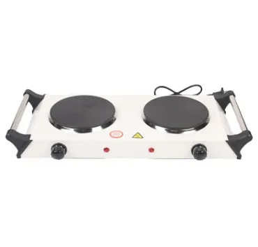 2000W Electric Cooker Double Hob Hot Plate Stove W Handle Table Hob Kitchen
