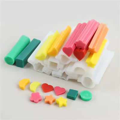 12cm Silicone Mousse Tube Mold Soap Mold For Children DIY