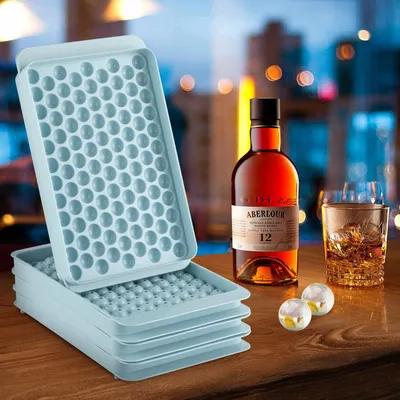 104 Grid Round With Lid Weishi Homemade Ice Hockey Ice Cube Box Mold