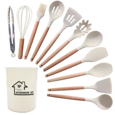 12-piece Food-grade Non-stick Pot Spatula And Soup Spoon Set