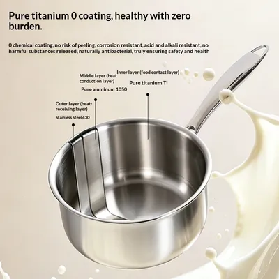 Non-stick Steamer Induction Cooker Pot Single-serving Stew Pot