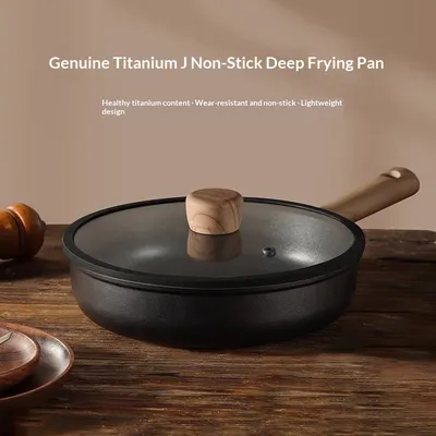 New Titanium Wok Nonstick Pan For Home Use