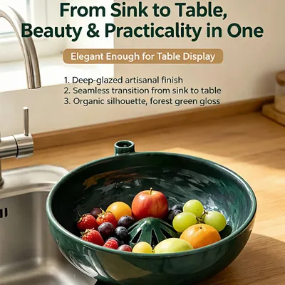 Multi Functional Kitchen Automatic Rotating Fruit And Vegetable Cleaner