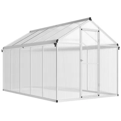 10 X 6ft Aluminium Frame Walk-In Greenhouse