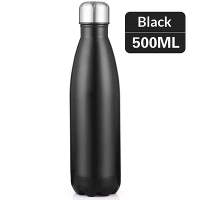 17oz Insulated Water Bottle Double Wall Vacuum Stainless Steel Water Bottles