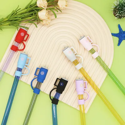 10mm Straw Cap Cup Straw Dust Cover