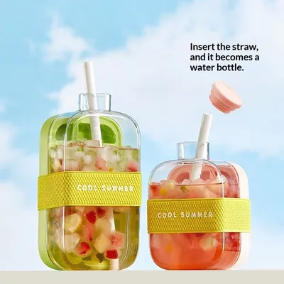 2-in-1 Press-to-Refill Ice Bucket And Ice Maker Box
