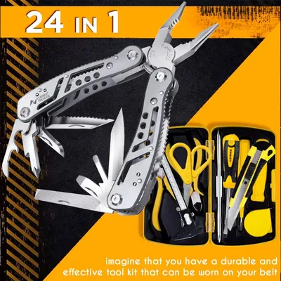 24 In 1 Multifunctional Universal Diagonal Pliers Hardware
